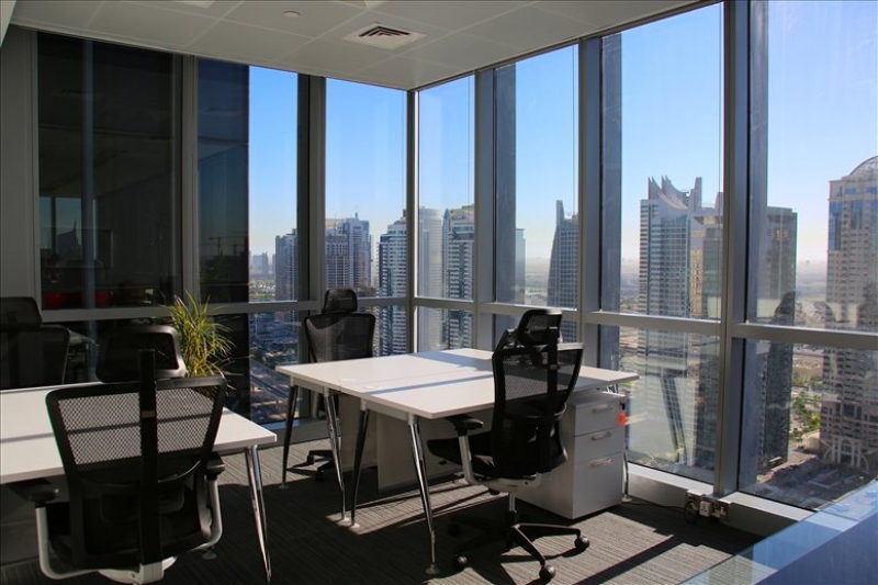 serviced office space uae