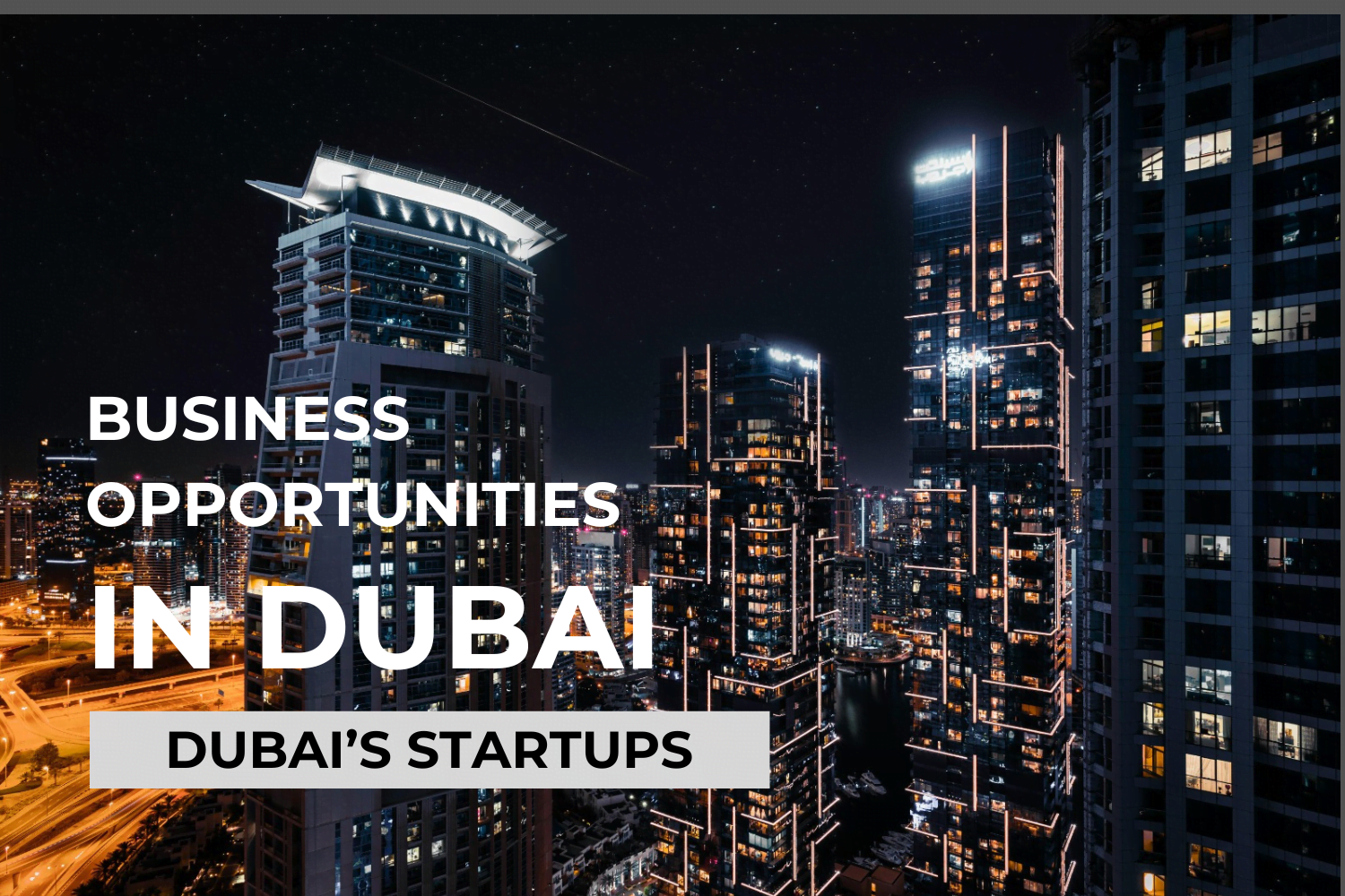 Business Opportunities in Dubai