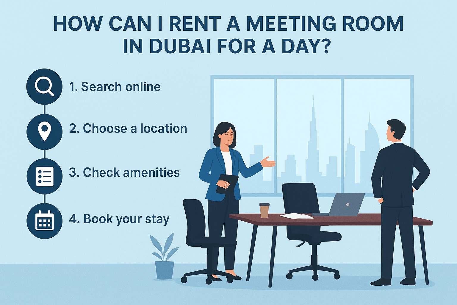 Rent a Meeting Room in Dubai for a Day