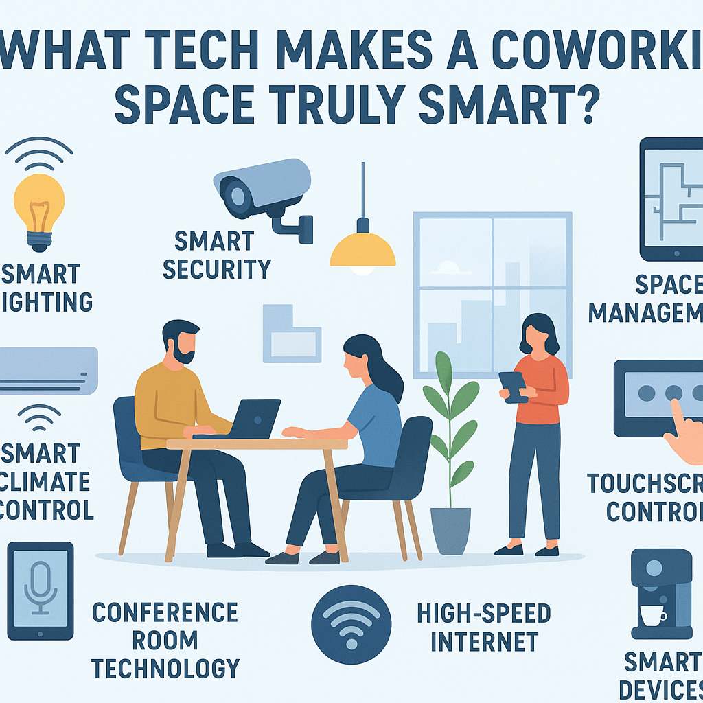 What Tech Makes a Coworking Space Truly Smart