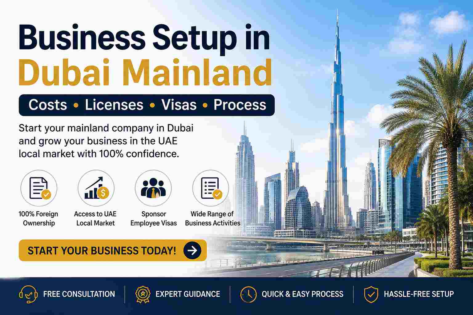 Business Setup in Dubai Mainland