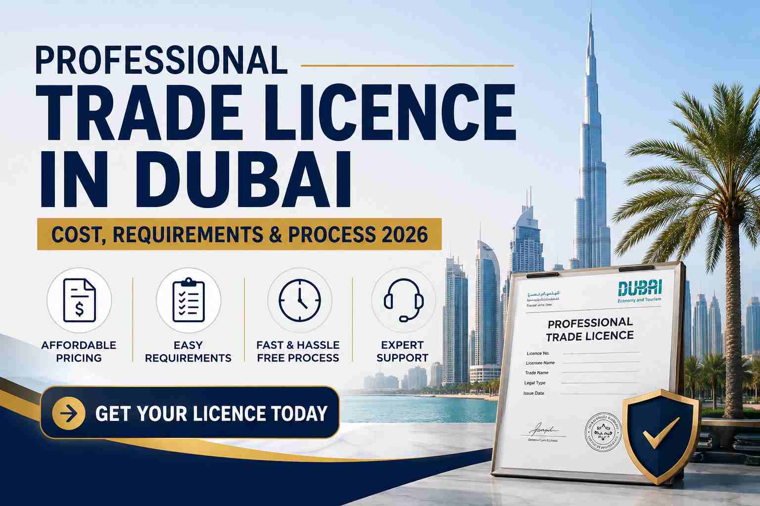 Professional Trade Licence in Dubai